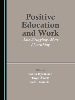 cover image of Positive Education and Work